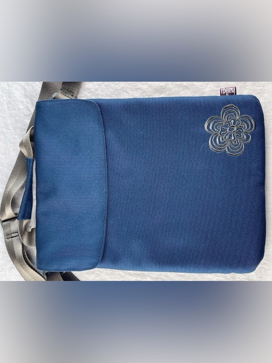 Haiku Accessories - Haiku Blue Tablet, iPad, Kindle, Laptop Sleeve with Embroidery
